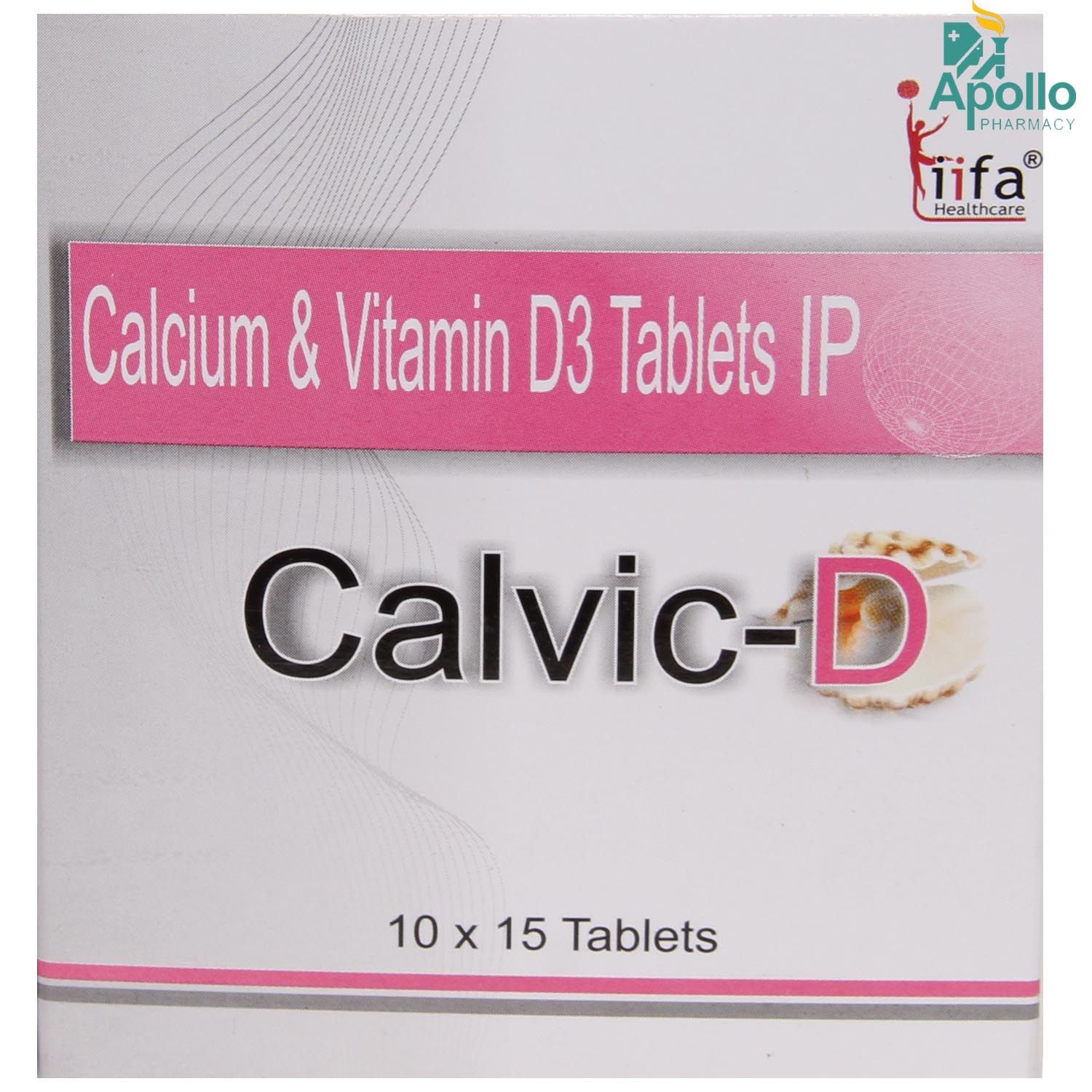 Calvic D Tablet 15's, Pack of 15 TABLETS