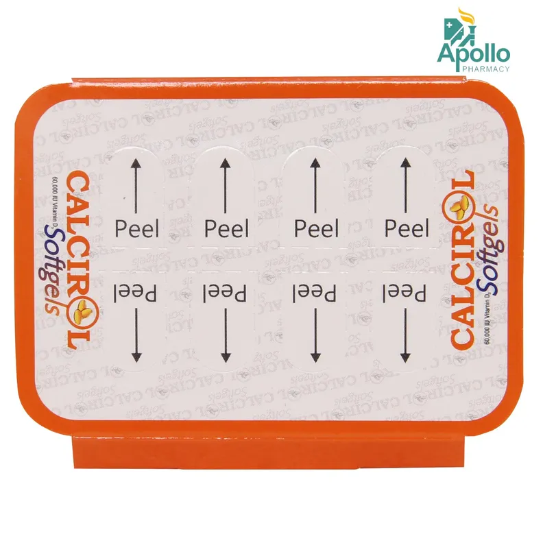 Buy Calcirol 60K Softgel Capsule online | Uses, Side Effects, Price and ...