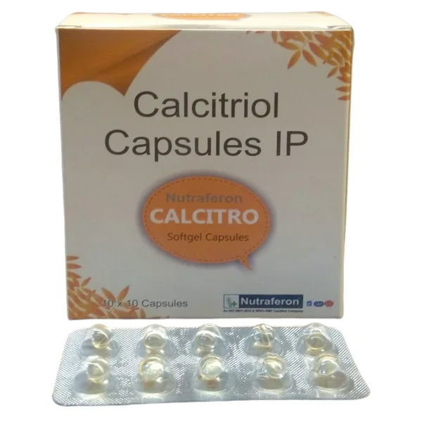 Nutraferon Calcitro Softgel Capsule 10's