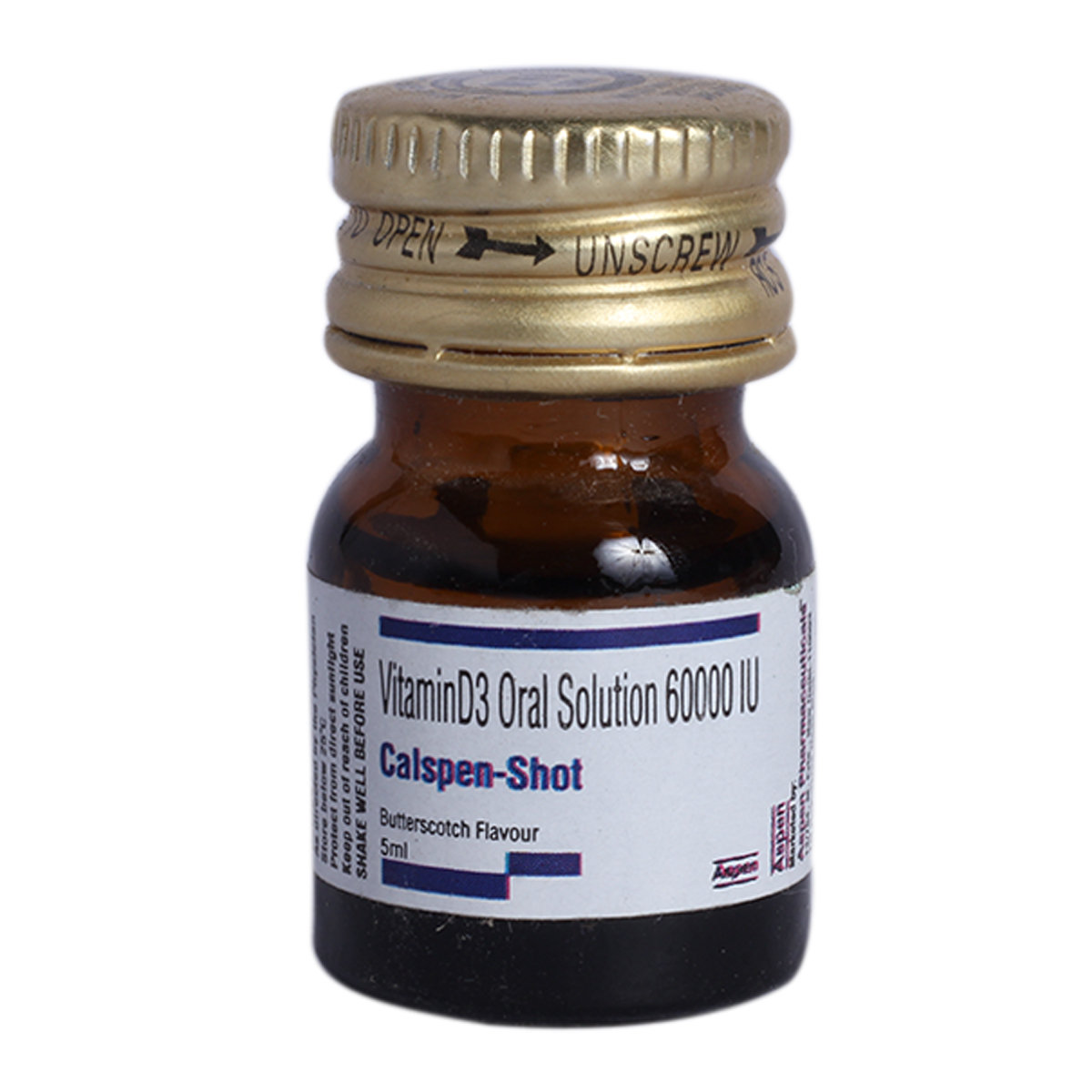 Calspen-Shot Butterscotch Flavour Solution 4x5 ml, Pack of 1 Calspen-Shot Butterscotch Flavour Solution 4x5 ml, Pack of 1