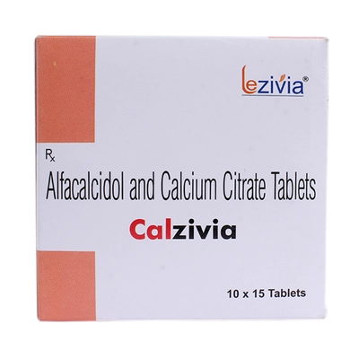 Calzivia Tablet 15's, Pack of 15 TabletS