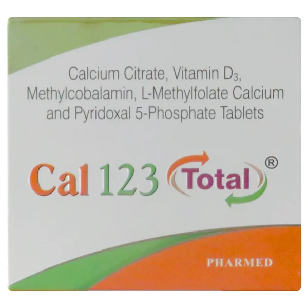 Cal 123 Total Tablet 15's, Pack of 15 TABLETS