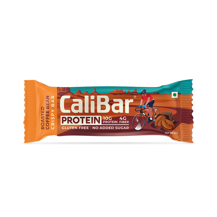 Calibar Protein Roasted Coffee Bean Crispy Bar, 40 gm, Pack of 1 Calibar Protein Roasted Coffee Bean Crispy Bar, 40 gm, Pack of 1