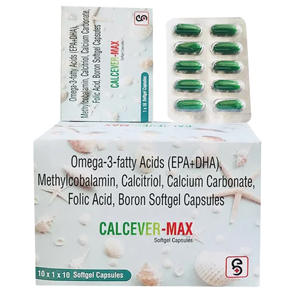 Calcever-Max Softgel Capsule 10's