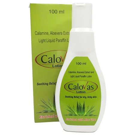 Calovas Lotion With Aloevera, 100 ml