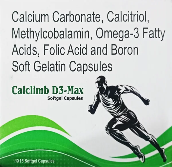 Calclimb D3-Max Softgel Capsule 15's