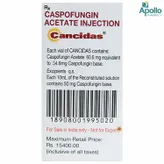 CANCIDAS 50MG INJECTION 10ML, Pack of 1 INJECTION