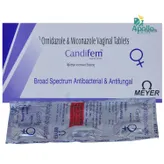 Candifem Vaginal Tablet 6's, Pack of 6 TabletS