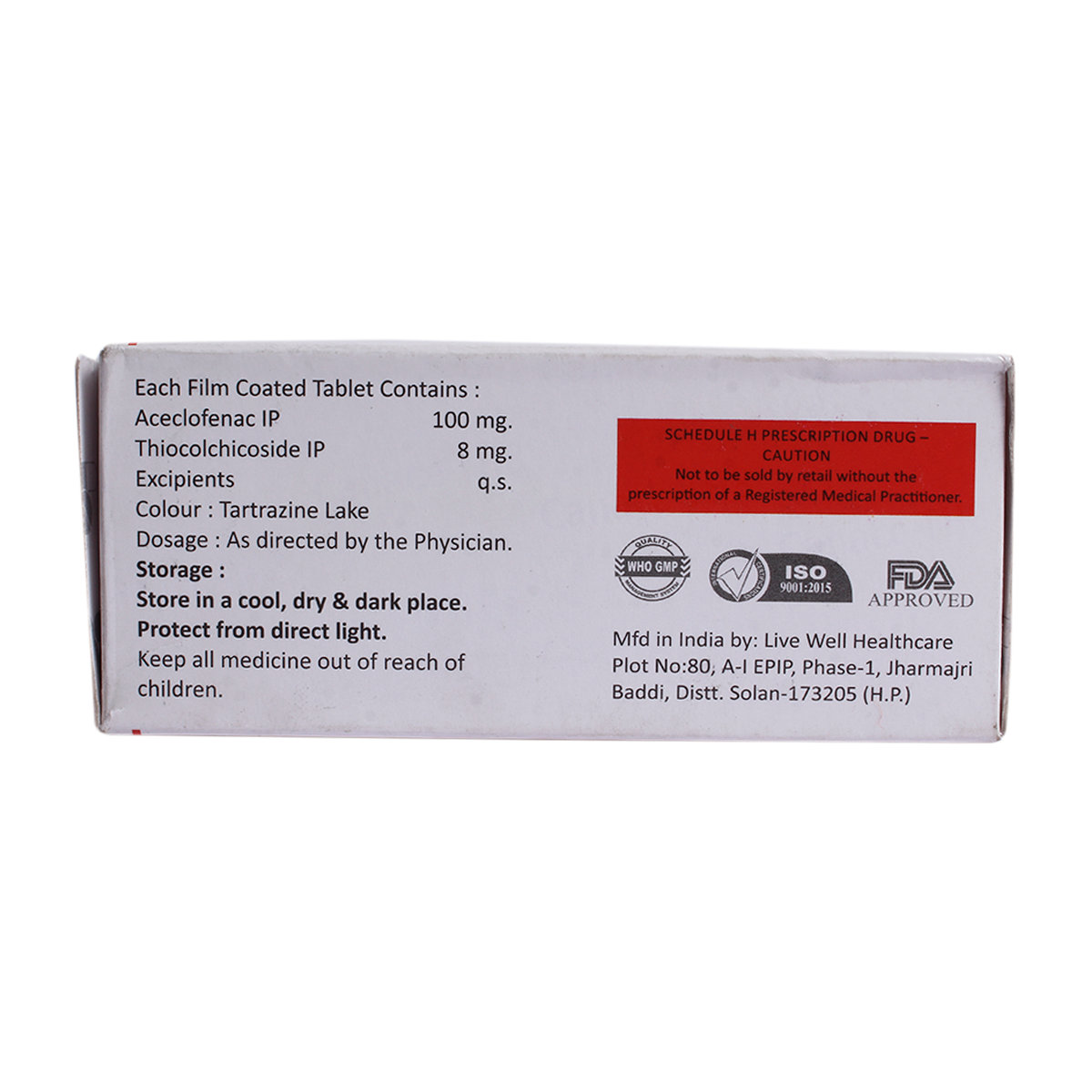 CANACE TH 8/4MG TABLET, Pack of 10 TABLETS CANACE TH 8/4MG TABLET, Pack of 10 TABLETS