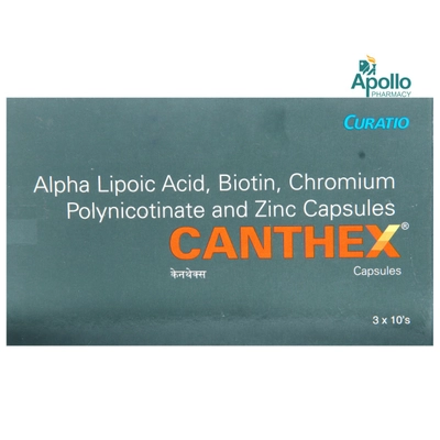 Canthex Capsule 10's, Pack of 10 CAPSULES