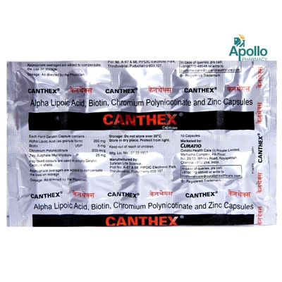 Canthex Capsule 10's, Pack of 10 CAPSULES