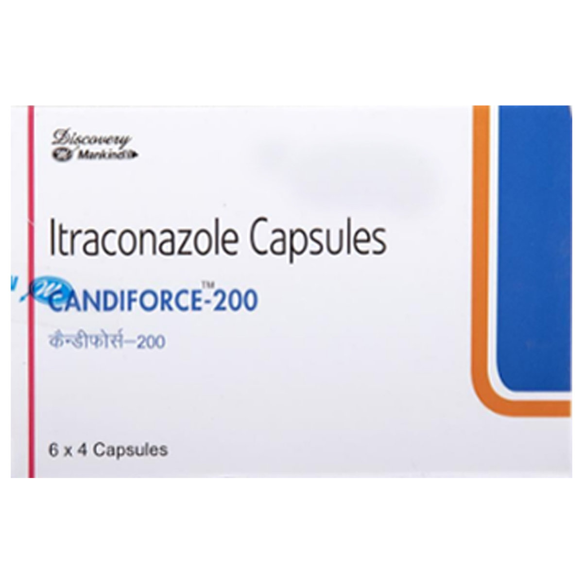 Candiforce 200 Capsule 4's, Pack of 4 CAPSULES Candiforce 200 Capsule 4's, Pack of 4 CAPSULES