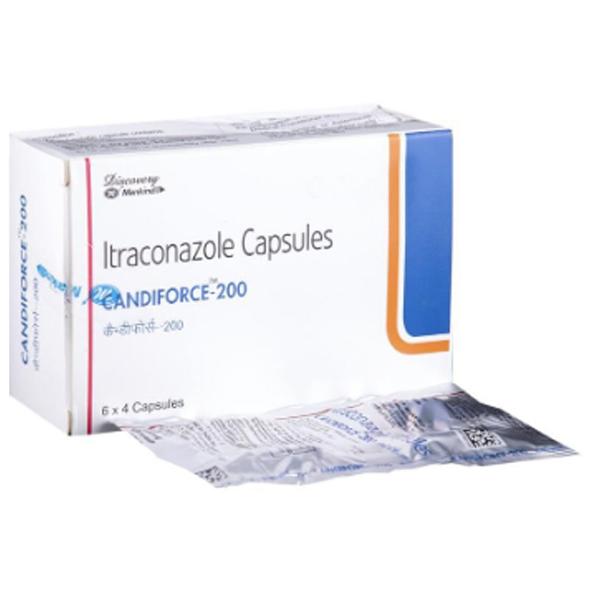Candiforce 200 Capsule 4's, Pack of 4 CAPSULES Candiforce 200 Capsule 4's, Pack of 4 CAPSULES
