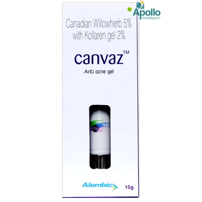 Canvaz Anti Acne Gel 15 gm, Pack of 1