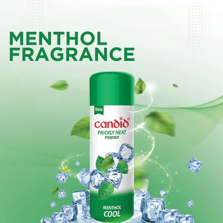 Candid Cool Powder 100 gm | For Fungal Infections|Prickly Heat|Skin Irritation & Itching