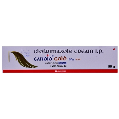 Candid Gold Cream 50 gm|For Fungal Infections|Skin Itching &amp; Irritation, Pack of 1 Ointment