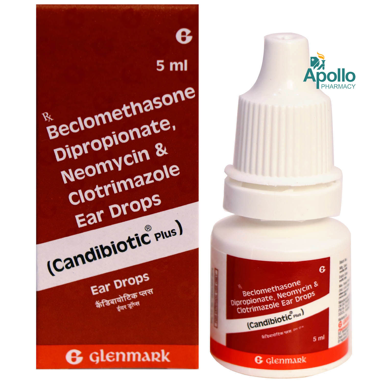 Candibiotic Plus Ear Drops 5 ml Price, Uses, Side Effects, Composition