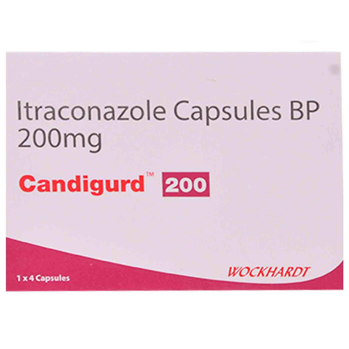Candigurd 200mg Capsule 4's, Pack of 4 CapsuleS Candigurd 200mg Capsule 4's, Pack of 4 CapsuleS