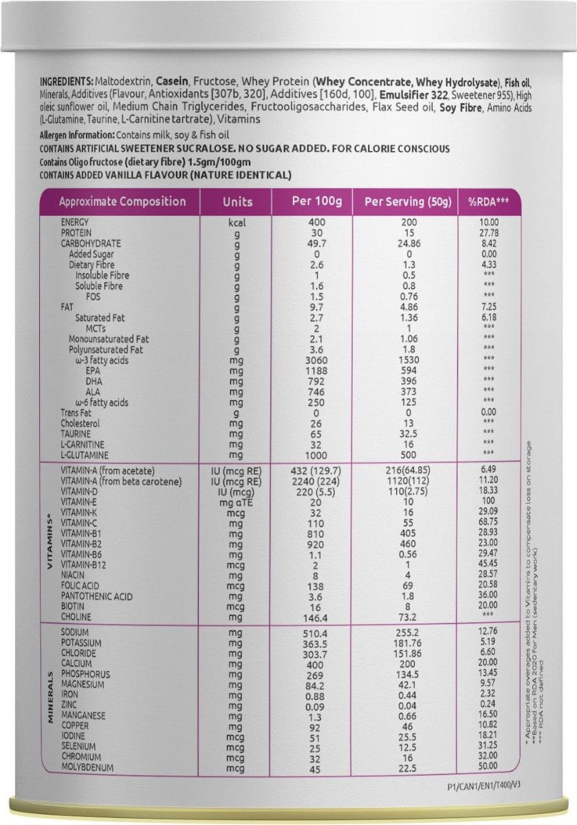 Canwel Cancer Care Vanilla Flavour Nutrition Powder, 400 gm Tin, Pack of 1 Canwel Cancer Care Vanilla Flavour Nutrition Powder, 400 gm Tin, Pack of 1