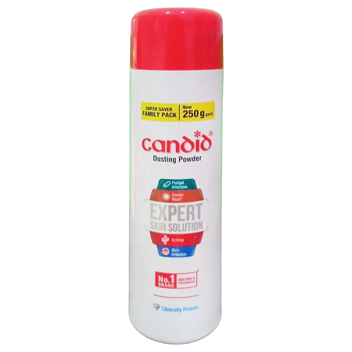 Candid Dusting Powder 250 gm, Pack of 1 Candid Dusting Powder 250 gm, Pack of 1