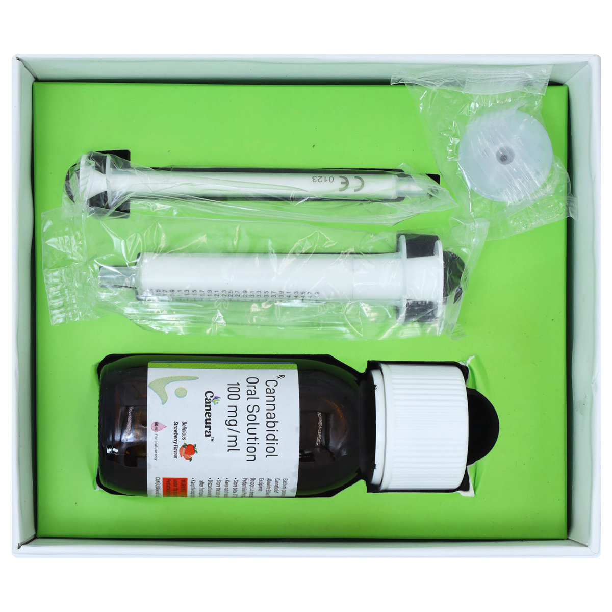 Caneura Strawberry Flavour Oral Solution 60 ml, Pack of 1 Oral Solution Caneura Strawberry Flavour Oral Solution 60 ml, Pack of 1 Oral Solution