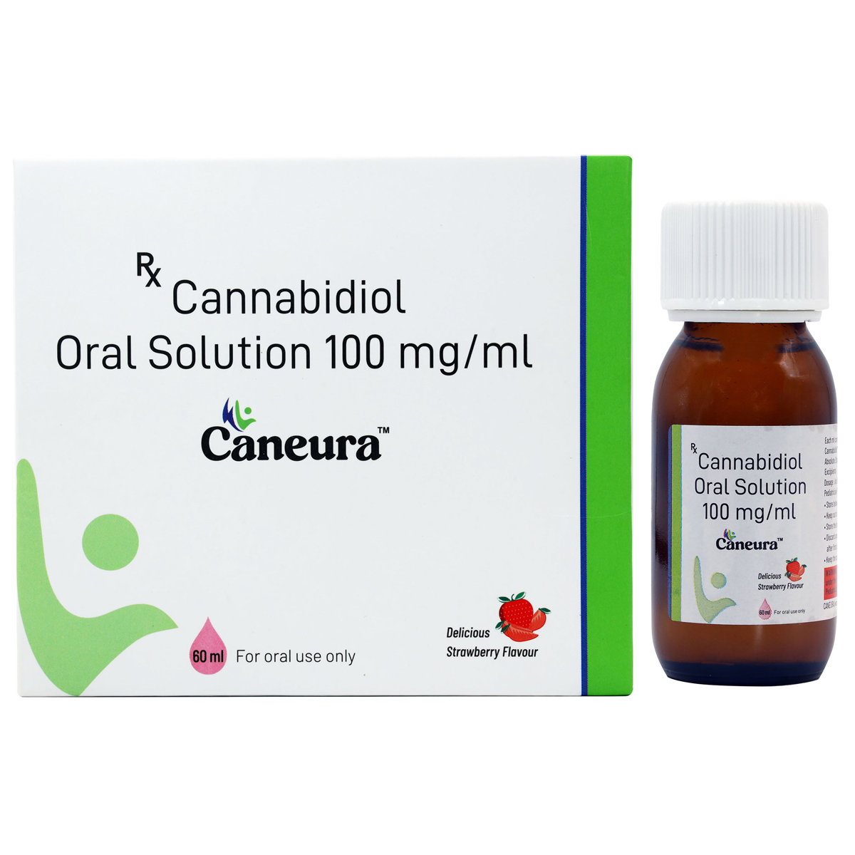 Caneura Strawberry Flavour Oral Solution 60 ml, Pack of 1 Oral Solution Caneura Strawberry Flavour Oral Solution 60 ml, Pack of 1 Oral Solution