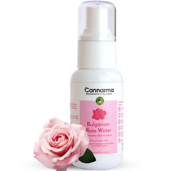 Cannarma Bulgarian Rose Water, 50 ml, Pack of 1