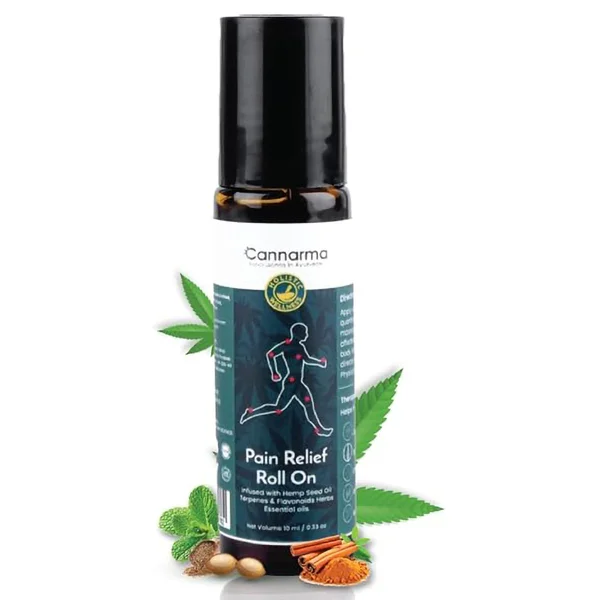 Cannarma Pain Relief Roll On, 10 ml, Pack of 1