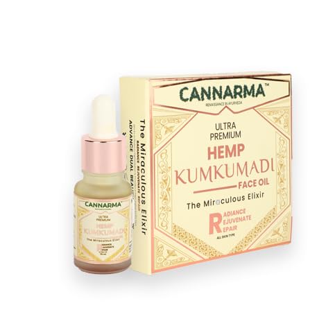 Cannarma Ultra Premium Hemp Kumkumadi Face Oil, 10 ml, Pack of 1 Cannarma Ultra Premium Hemp Kumkumadi Face Oil, 10 ml, Pack of 1