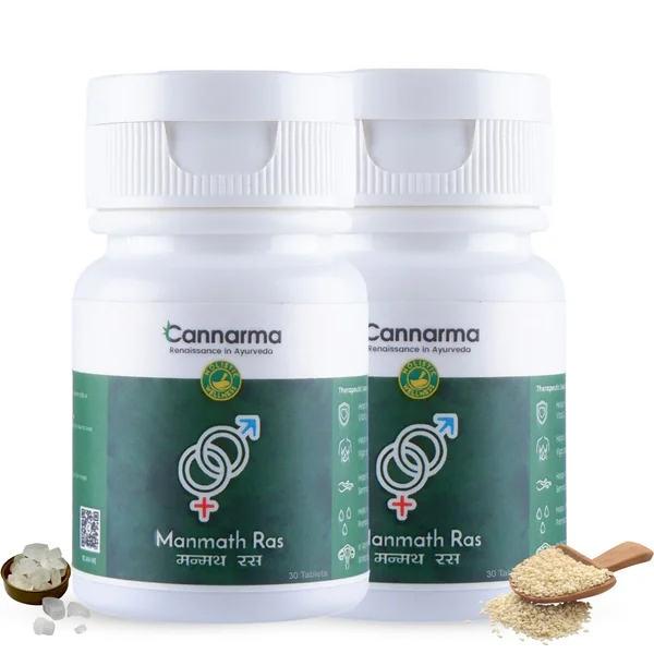 Cannarma Manmath Ras, 60 Tablets (2x30 Tablets)