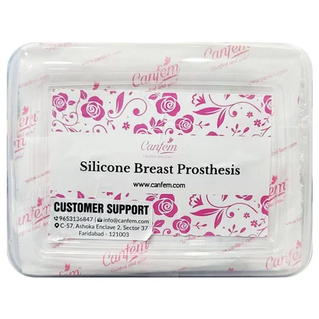 Dharaka Canfem Silicone Breast Prosthesis Triangle Xl, 1 Count