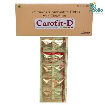 Carofit D Tablet 10's