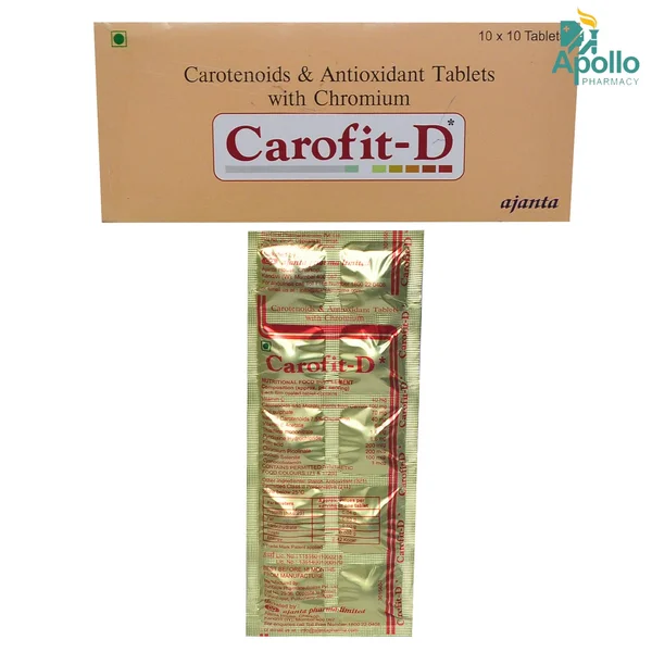 Carofit D Tablet 10's