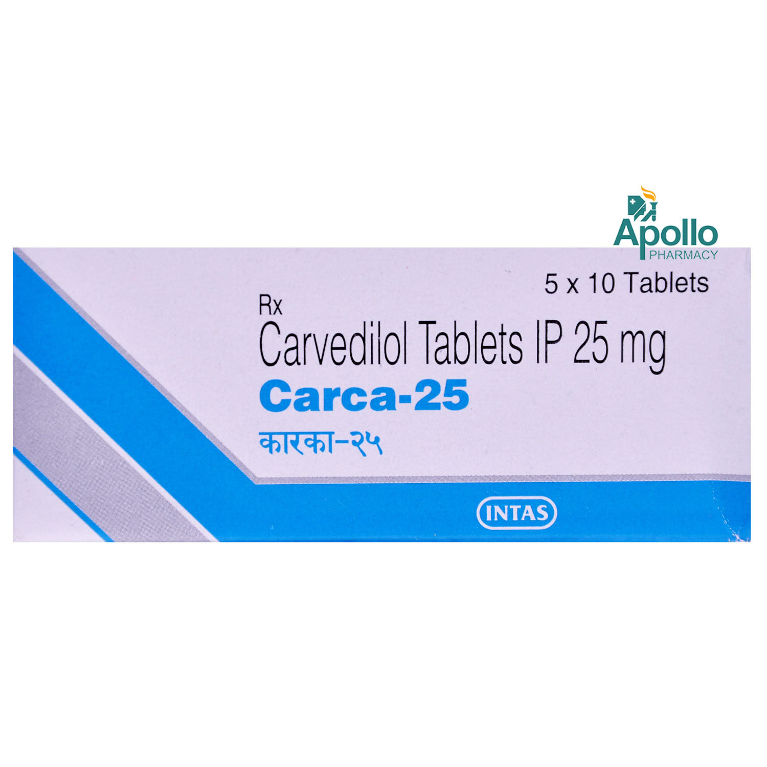 Carca 25 Tablet 10's, Pack of 10 TABLETS Carca 25 Tablet 10's, Pack of 10 TABLETS