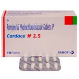 Cardace H 2.5 Tablet 10's, Pack of 10 TABLETS