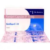 Cardiopril-10 Capsule 10's, Pack of 10 CapsuleS