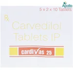 Cardivas 25 Tablet 