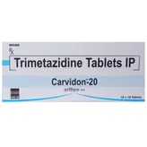 Carvidon-20 Tablet 10's, Pack of 10 TABLETS