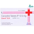 Carvil 12.5 Tablet 10's