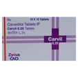Carvil 6.25 Tablet 10's