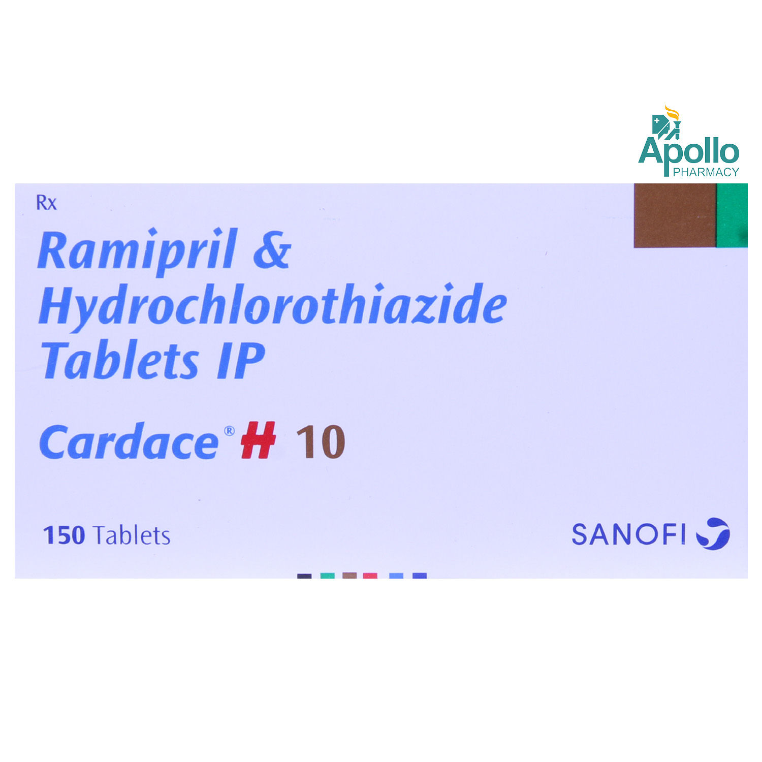 Buy Cardace H 10 Tablet 10's Online