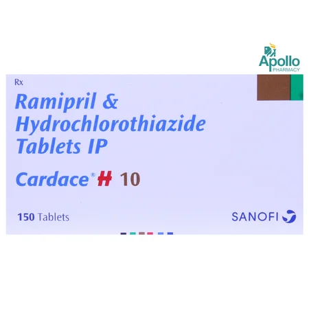 Cardace H 10 Tablet 10's