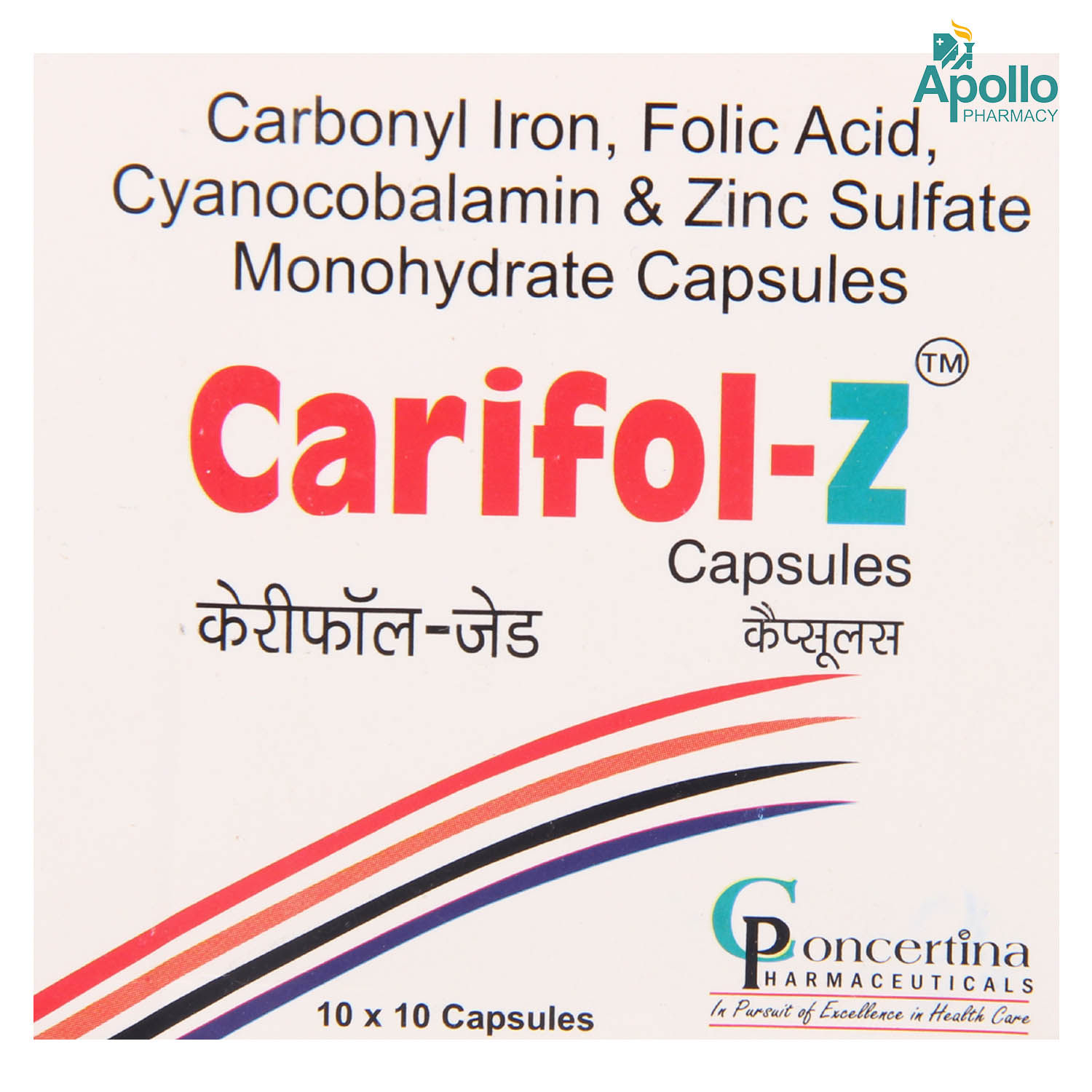 Buy Carifol Z Tablet 10's Online