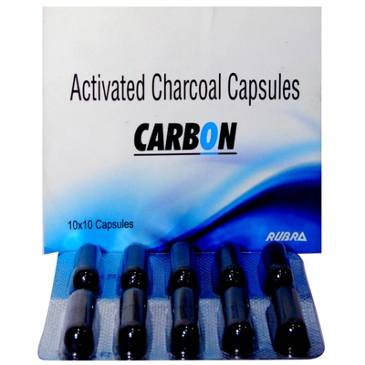 Carbon Capsule 10's, Pack of 10 CapsuleS