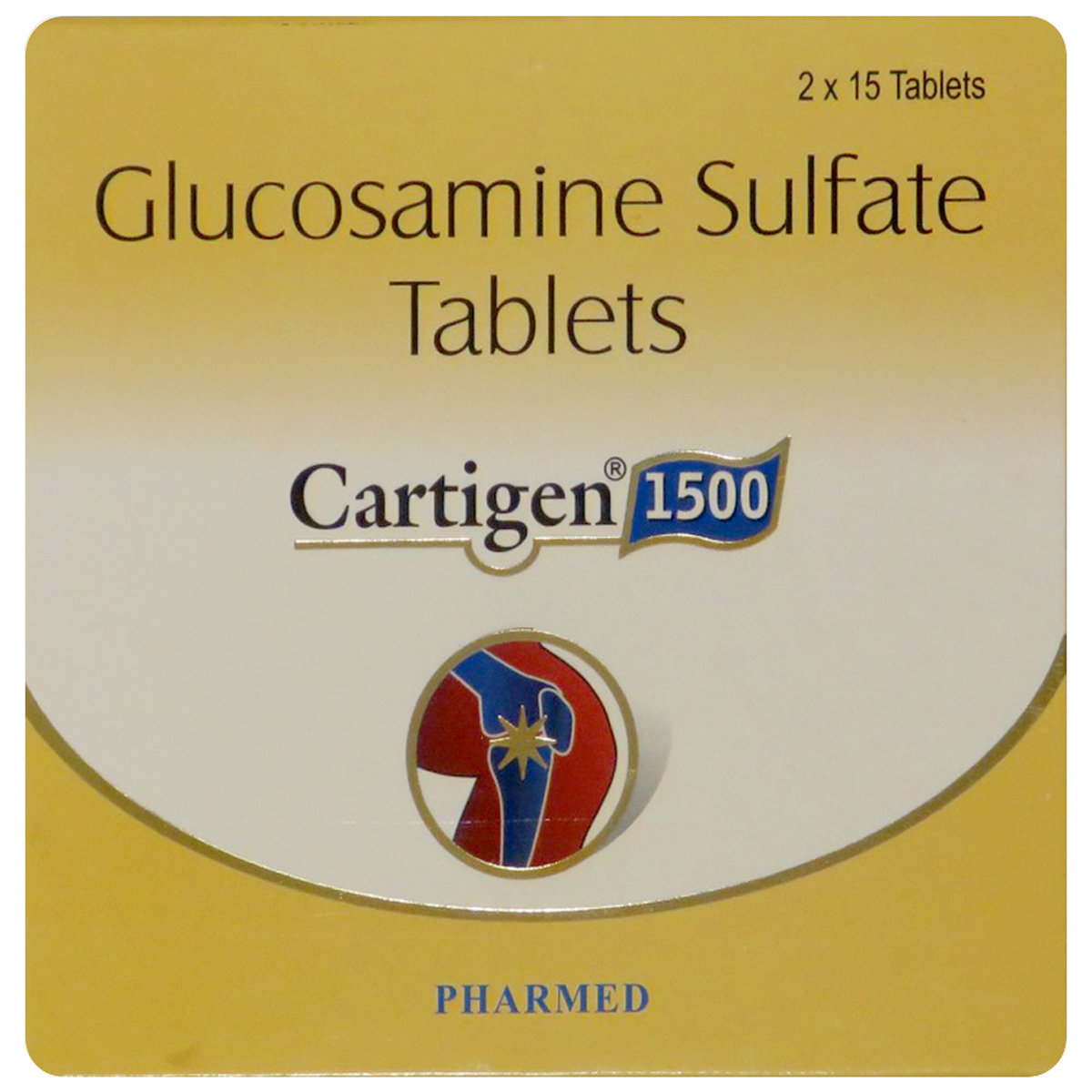 Cartigen 1500 mg Tablet 15's, Pack of 15 TABLETS Cartigen 1500 mg Tablet 15's, Pack of 15 TABLETS