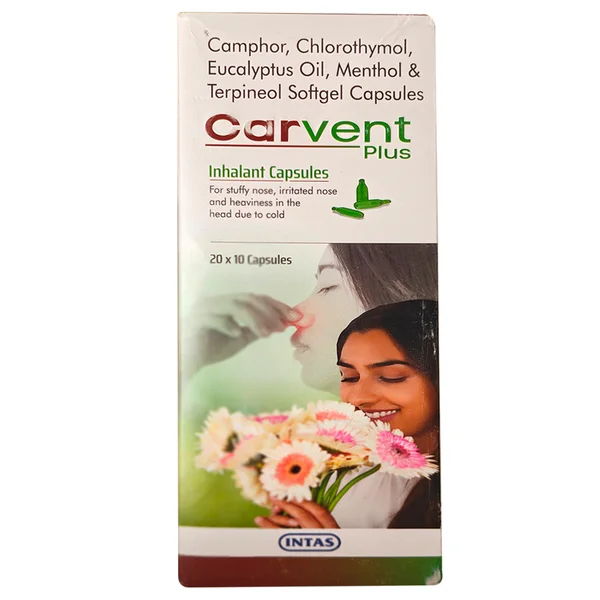 Carvent Plus Capsule 10's
