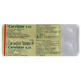 Carvistar 6.25 Tablet 10's, Pack of 10 TABLETS