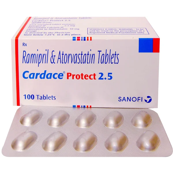 Cardace Protect 2.5 Tablet 10's, Pack of 10 TABLETS
