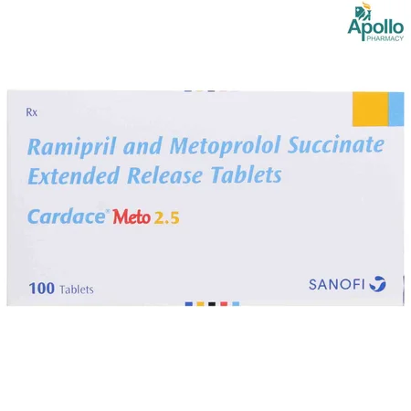 Cardace Meto 2.5 Tablet 10's