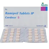 Cardace 5 Tablet 15's, Pack of 15 TABLETS